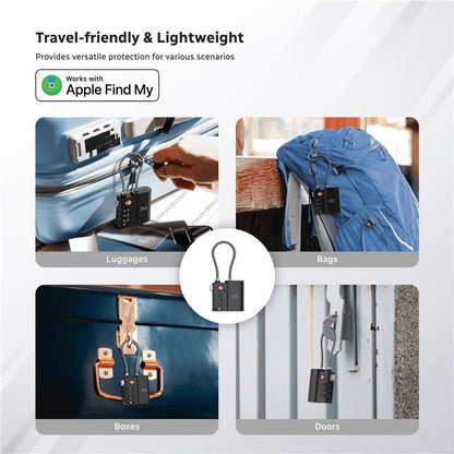 TSA Lock for Anti-lost Luggage Backpack With iOS Location Tracker