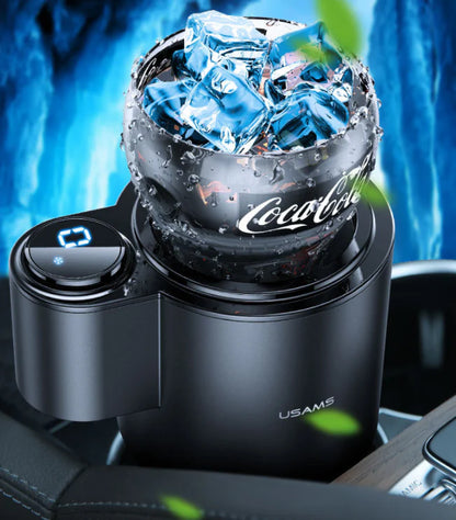2in1 Auto Car Heating Cooling Cup With Digital Display