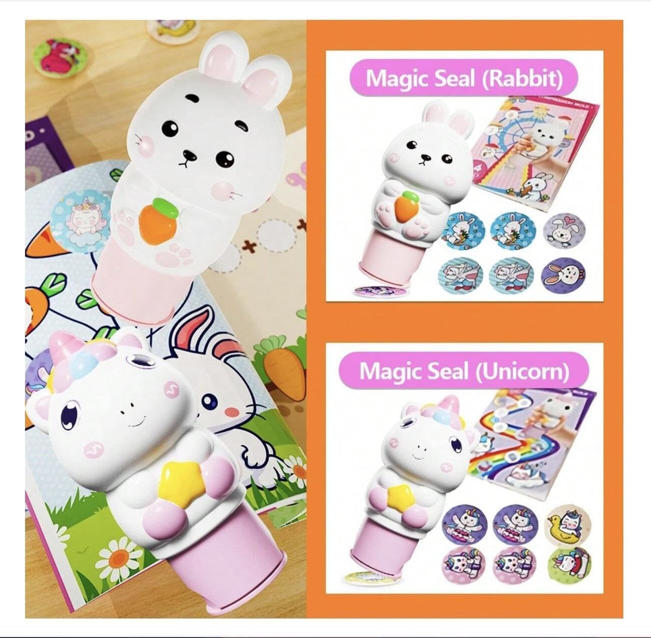 Magic Sticker Stamp Toy