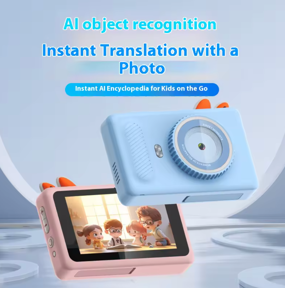 Children's Instant Camera With AI