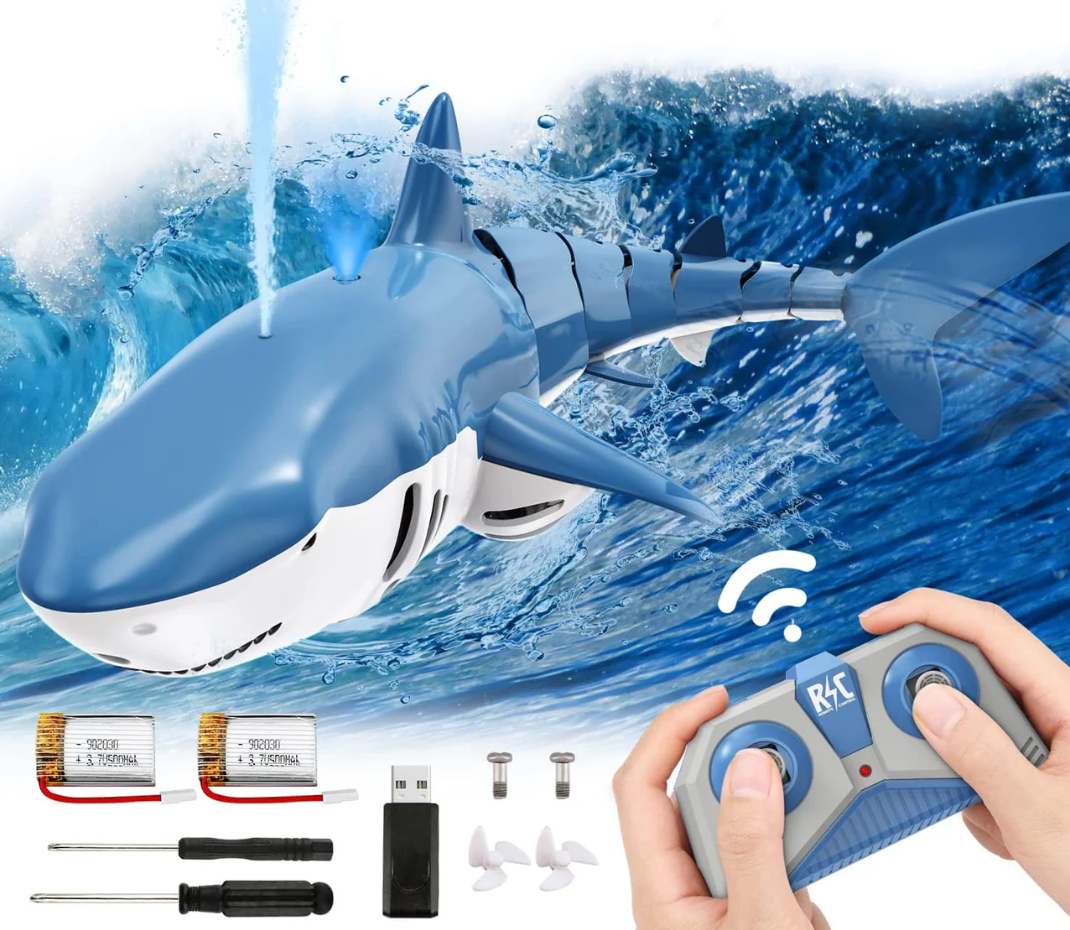 Electric Remote Control Shark Toy