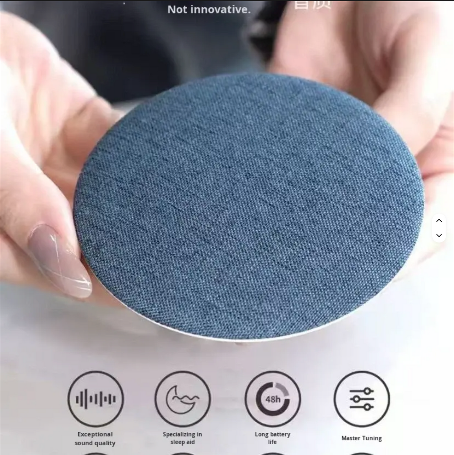 Ultra-Thin Music Pillow Speaker