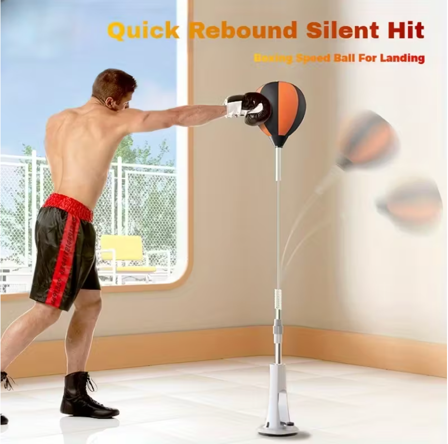 Boxing Reaction Ball with Stand Height Adjustment & Pump