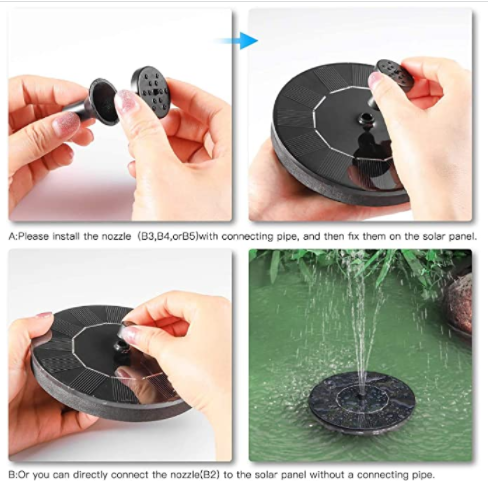 Mini Solar Water Fountain Pump