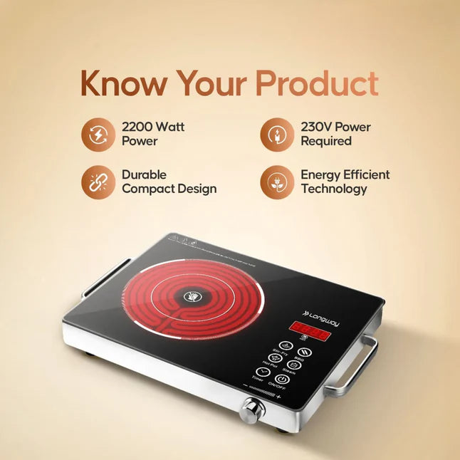 Infrared Cooktop Single Burner
