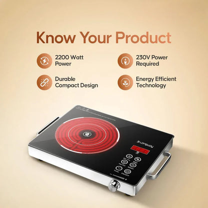Infrared Cooktop Single Burner