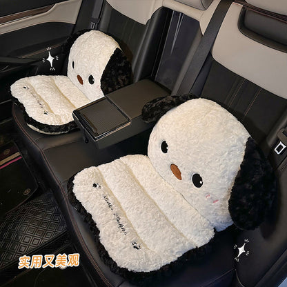 Winter Plush Car Seat Cushion