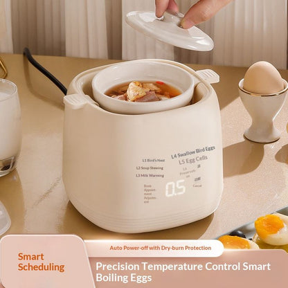 6-in-1 Smart Egg Cooker & Mini Steamer
