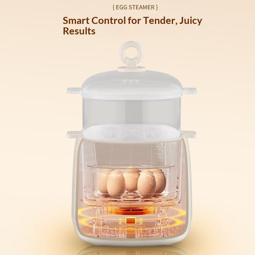 6-in-1 Smart Egg Cooker & Mini Steamer