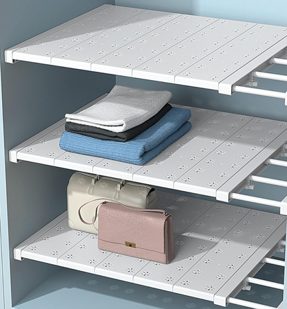 Extendable Wardrobe Shelf Organizer