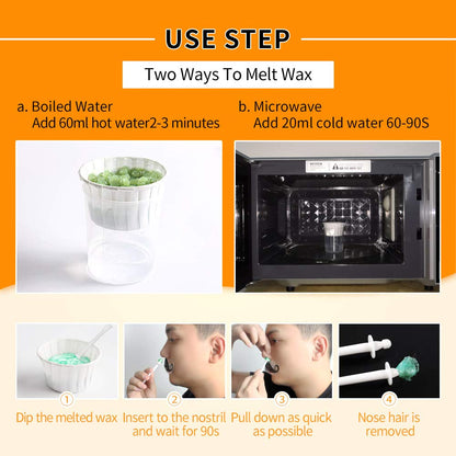 Nose Hair Removal Wax Kit