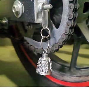 Stainless Steel Guardian Bell | Best Biker Gift For Good Luck Charm