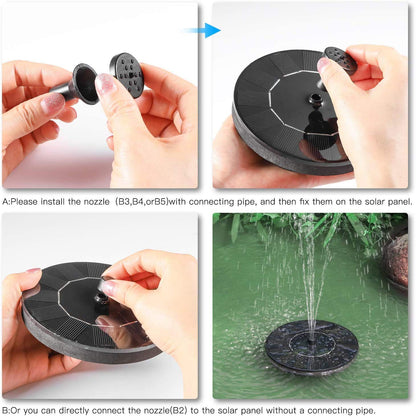 Mini Solar Water Fountain Pump