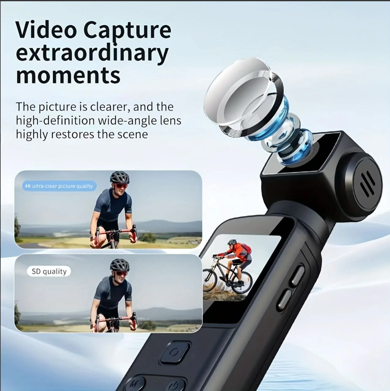 SnapGo™-4K Ultra HD Action Camera