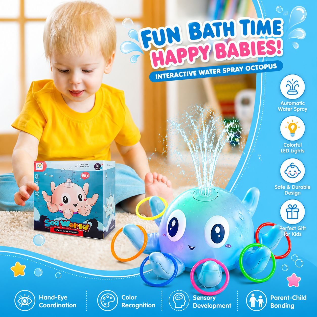 Automatic Musical Octopus Sprinkler