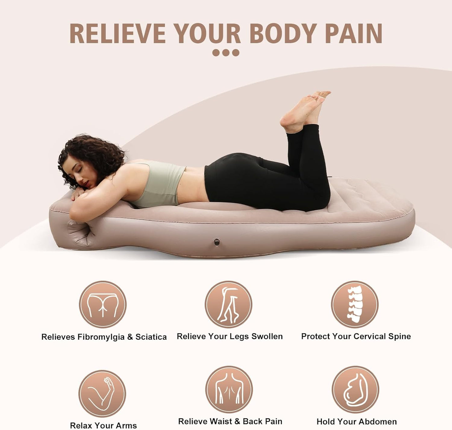 Inflatable Pregnancy Pillow (Cozy Bump)