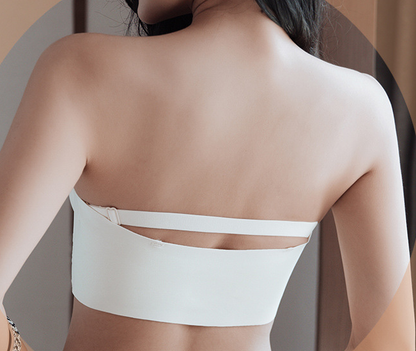 Women's Non-Slip Front Closure Strapless Bra