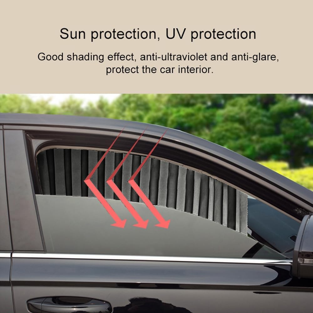 Magnetic Car Sun Shade Curtain (Set of 4)
