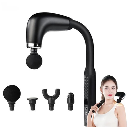 U-Shaped Massager gun With 4 Head Attachment