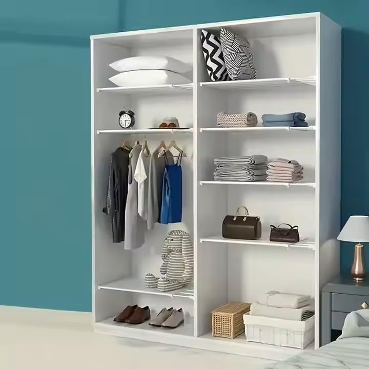 Extendable Wardrobe Shelf Organizer