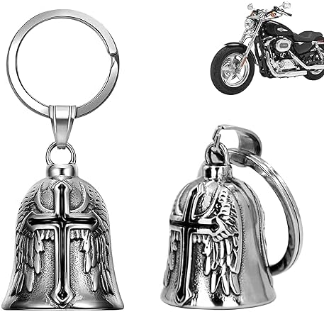 Stainless Steel Guardian Bell | Best Biker Gift For Good Luck Charm