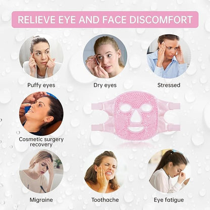 Hot & Cold Gel Bead Face Mask