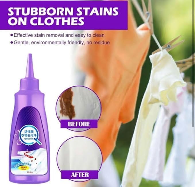 ✨ Quick Fabric Stain Remover | 150mL | Chemical & Phosphate-Free ✨