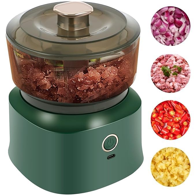 Electric Mini Portable Food Chopper & Grinder