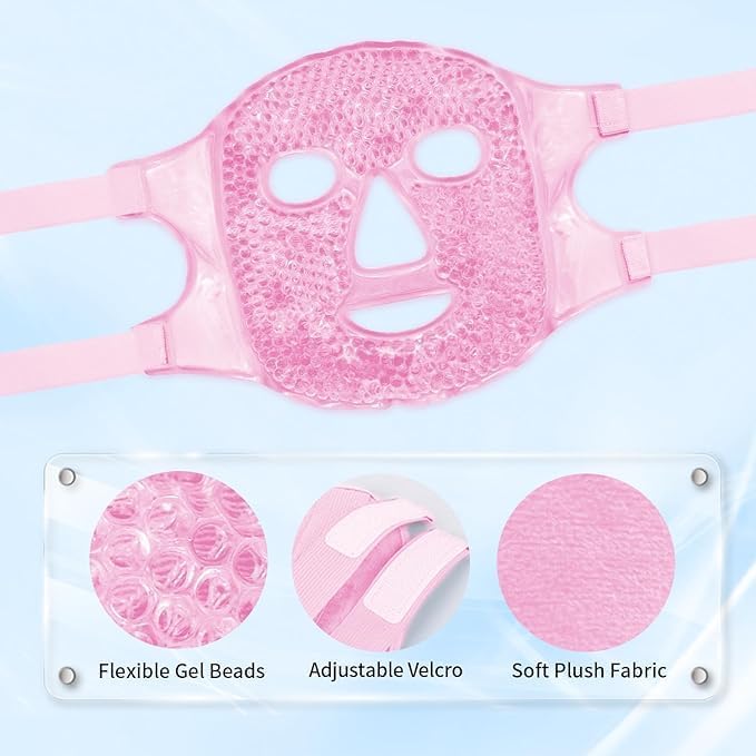 Hot & Cold Gel Bead Face Mask