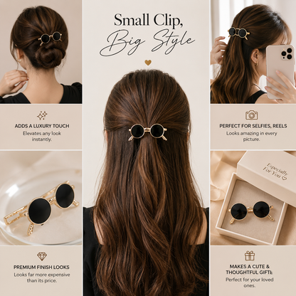 Metal Hair Sunglasses Clips
