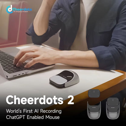 Cheerdots AI Smart Mouse Laser Presentation & Voice Recording