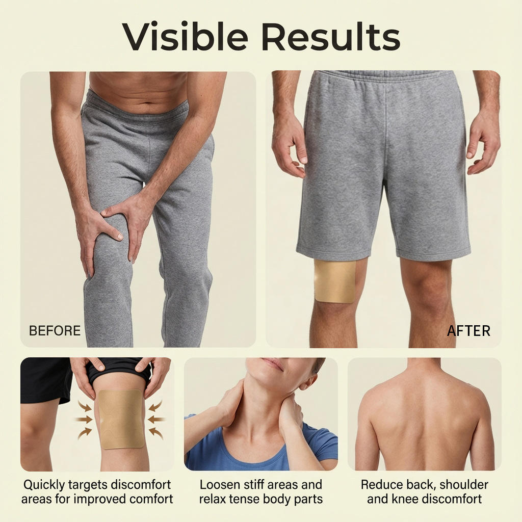 Japanese Style Muscle Relief Joint Relief Patch (Pack Of 6)