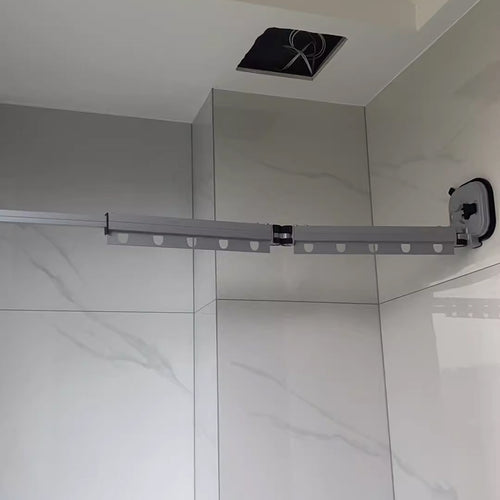 Wall Mounted Retractable Drying Rack