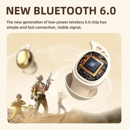 Wireless Bluetooth Earphones With Facial Vibration Massage