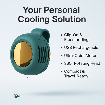 Portable Clip-On Fan