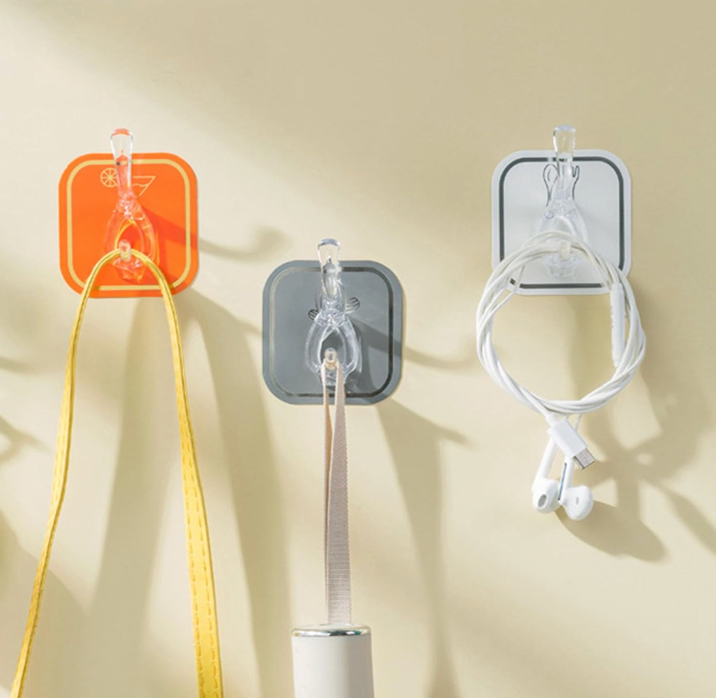 6 In 1 Self-Adhesive Strong Loading Bearing Hanging Hook