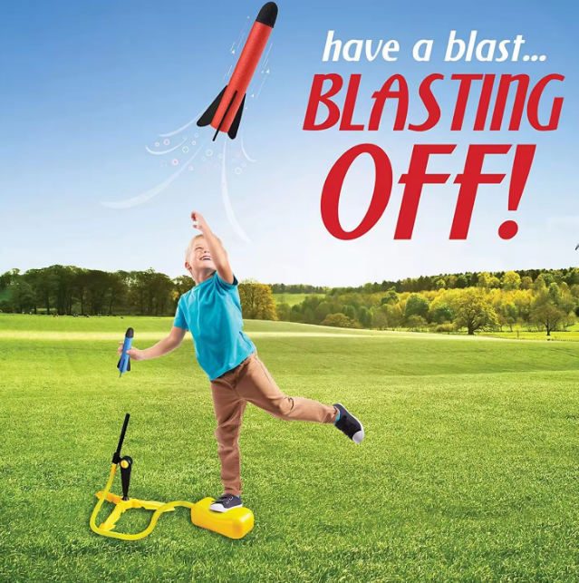 DIY Rocket Launcher Toy (6 Rockets)