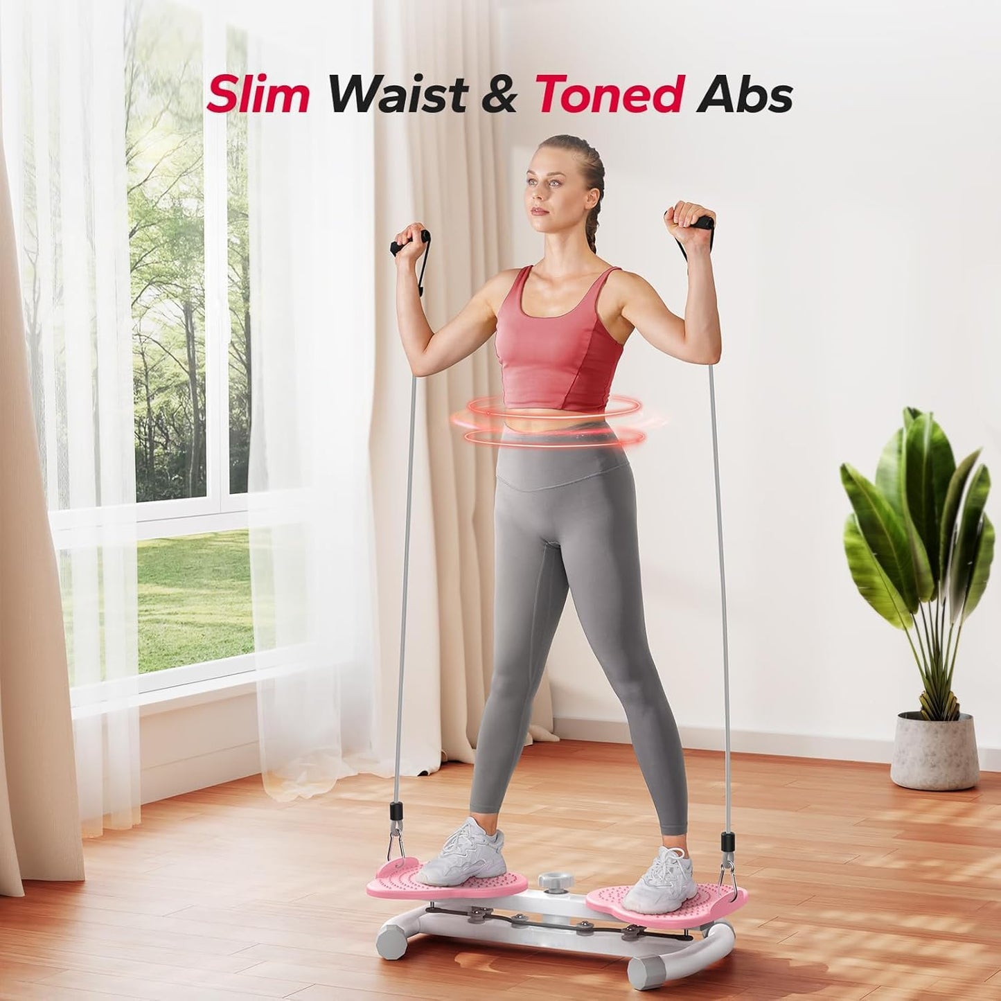 Adjustable Waist Twister Board