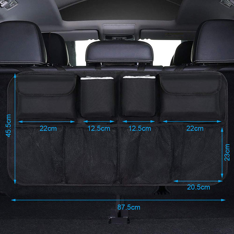 Car Back Seat Storage Organizer