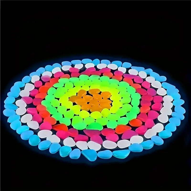 Glow In Dark Garden Rocks