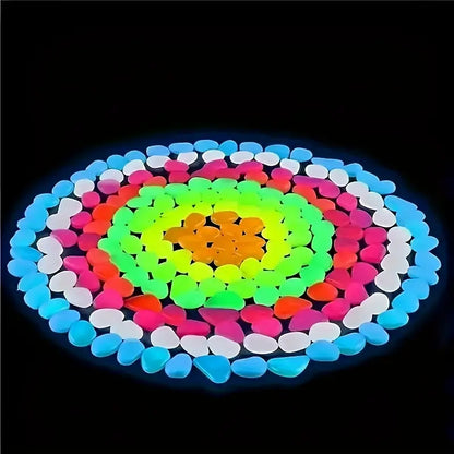 Glow In Dark Garden Rocks