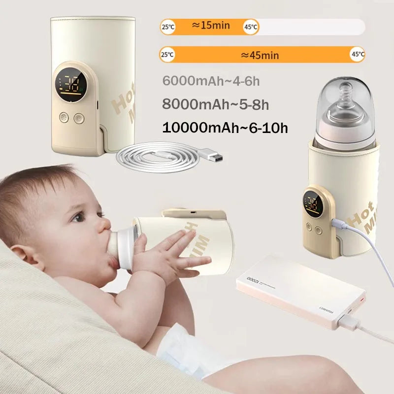 USB Rechargeable Baby Bottle Warmer