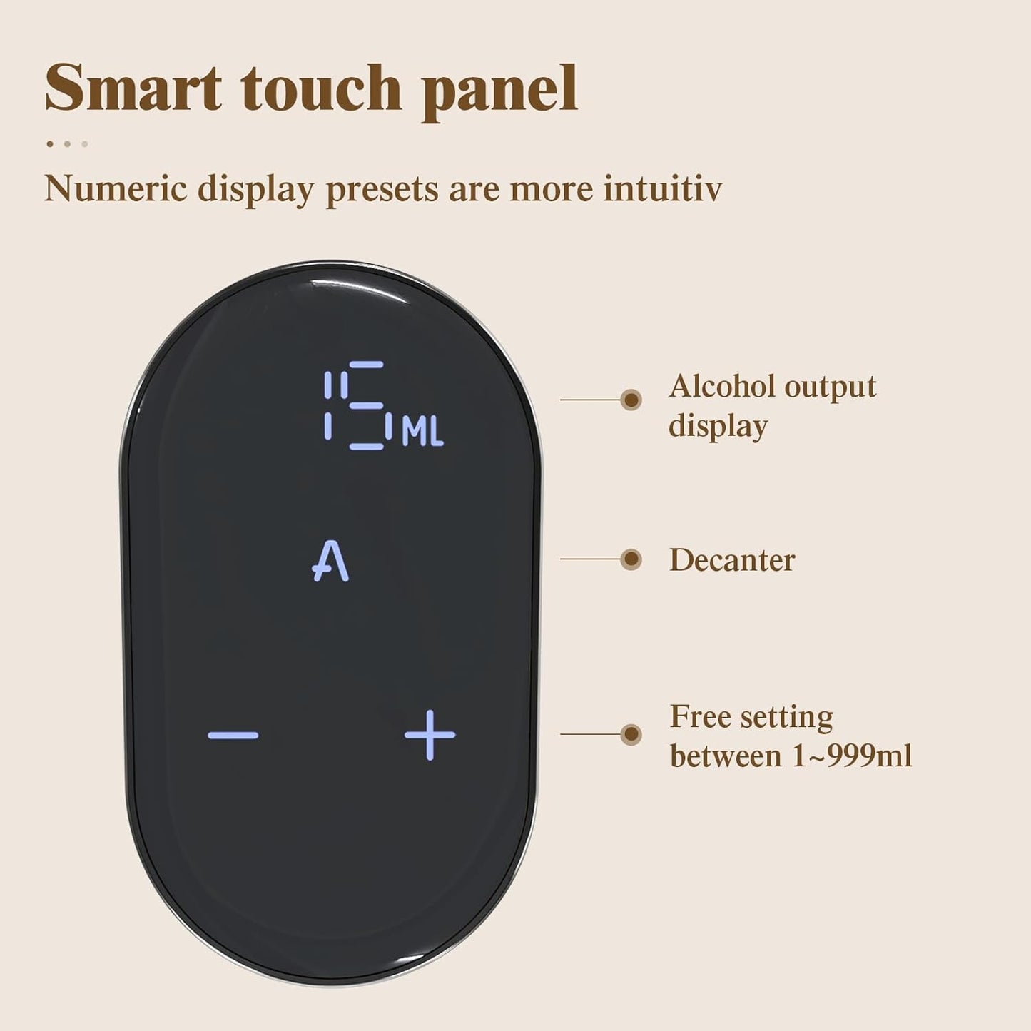 Smart Wine & Whisky Dispenser