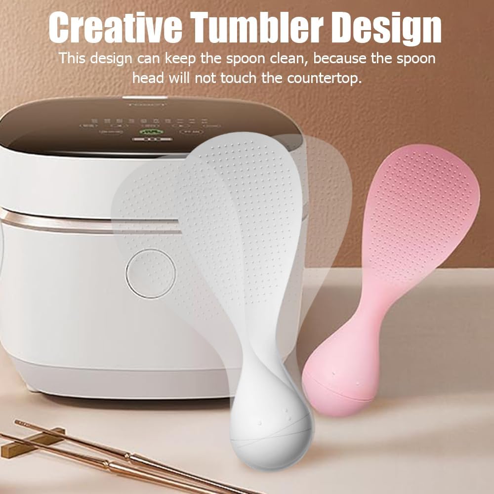 Silicone Anti-Stick Rice Spoon