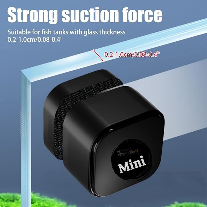 Mini Magnetic Aquarium Glass Cleaner