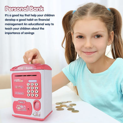 Fingerprint ATM Machine For Kids