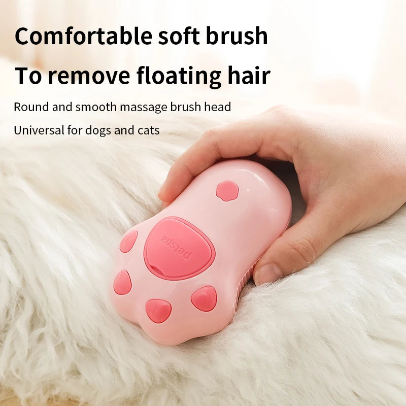Rechargeable Pet Hair Spray Brush