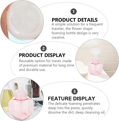 🌸 Flower Sparkling Foam Dispenser