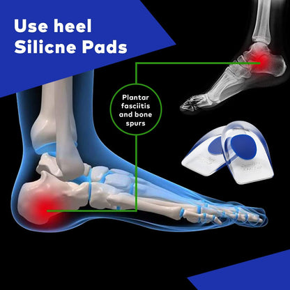 Silicone Shoes Insoles (Pair Of 2)