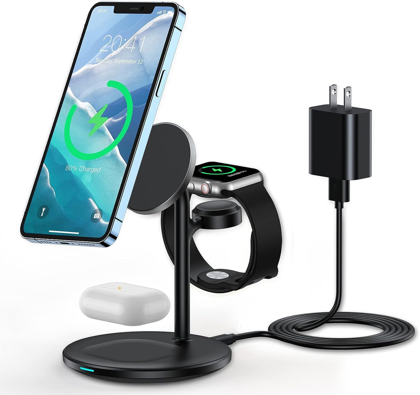 4 in 1 Wireless Magnetic Charger Stand